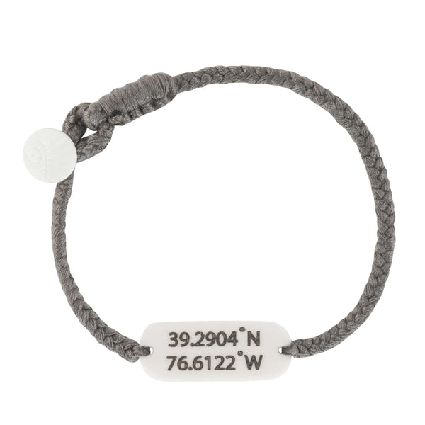 Custom Coordinates Bracelet | Handmade Wanderer Bracelets