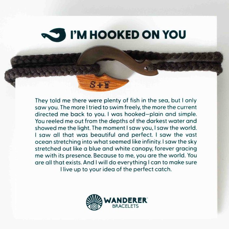 Custom Hook Bracelet  Handmade Wanderer Bracelets