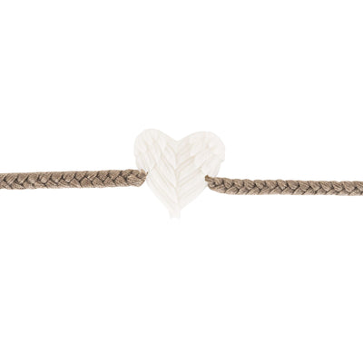 Custom Angel Wings Heart Bracelet